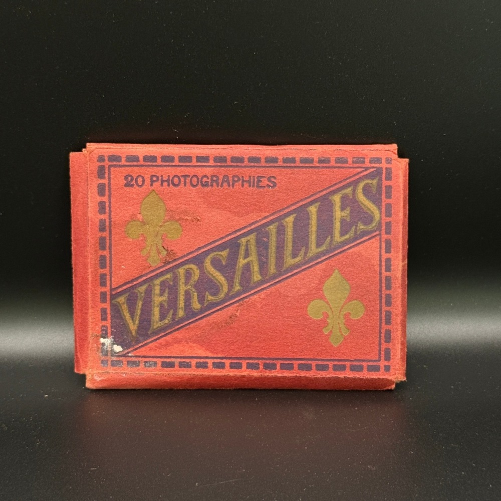 Vintage Versailles 20 Photographies Souvenir Set Black White Photos French Decor